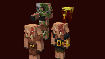 Damaged Nether Mobs