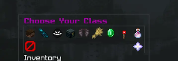 Choose Class GUI