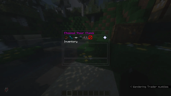 Choose Class GUI (OLD)
