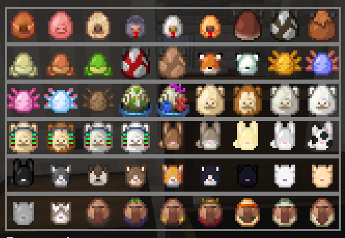 Variated Spawn Eggs