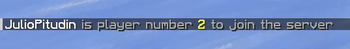 First Join Message 