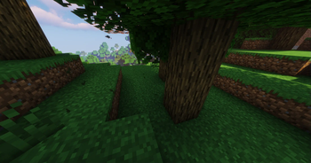 Leaves falling + shader