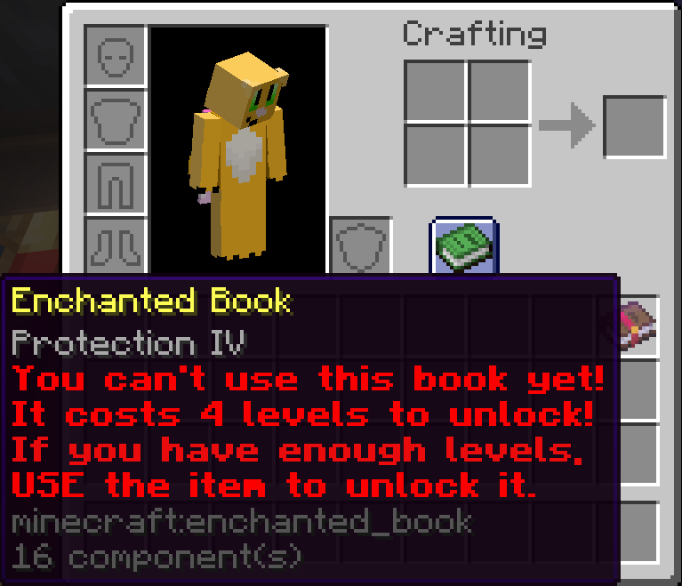 Enchanted Book copying cost