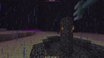Rain in The End.