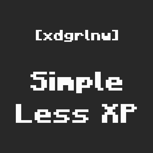 [xdgrlnw] Simple Less XP