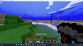 Flame... THROWER!?
