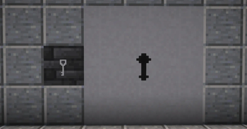 Locked Dungeon doors with Key