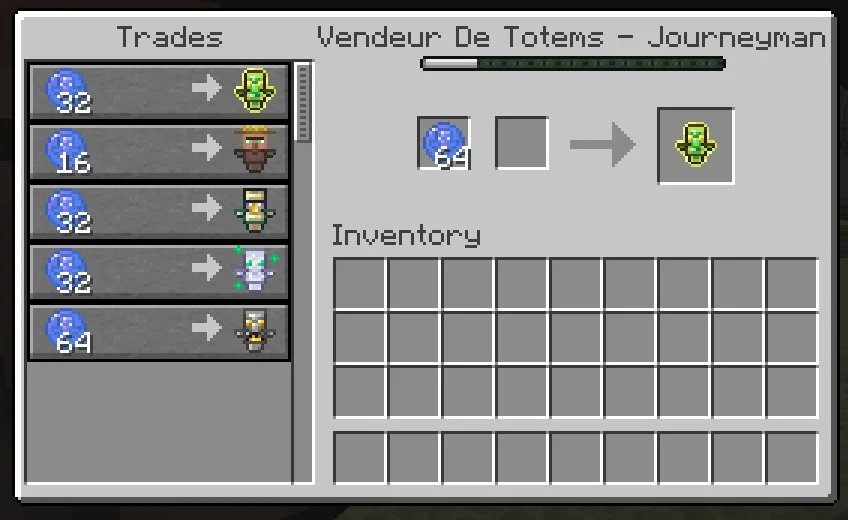End villager trades