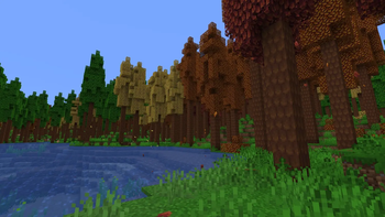 Glowing Hickory Forest