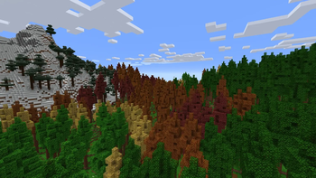 Glowing Hickory Forest