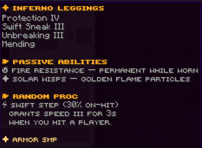 Inferno Leggings