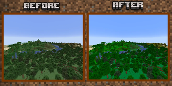 Overworld comparison