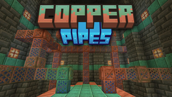 Use copper pipes to transport items and heat