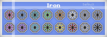 Iron flywheels