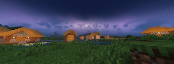 Cozy Village at Night