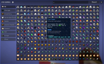 StorageLens Item Search
