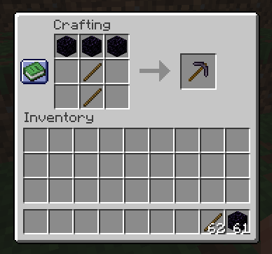 Obsidian Pickaxe