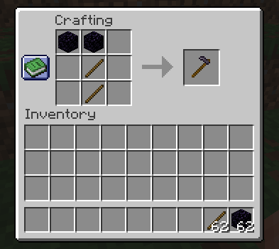 Obsidian Hoe