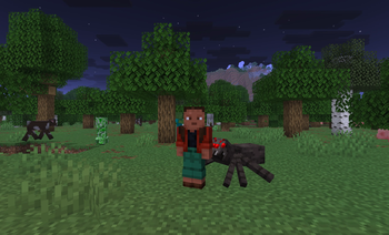 Hostile mobs ignore you