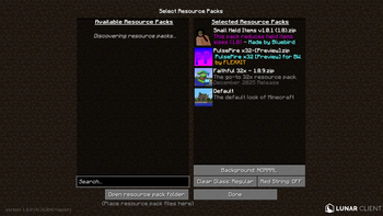 Place texture packs like that