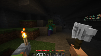 Danger in cave