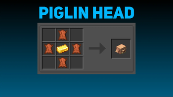 Piglin Head