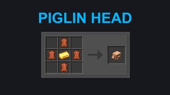 Piglin Head