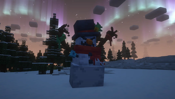 Spoiled snowman