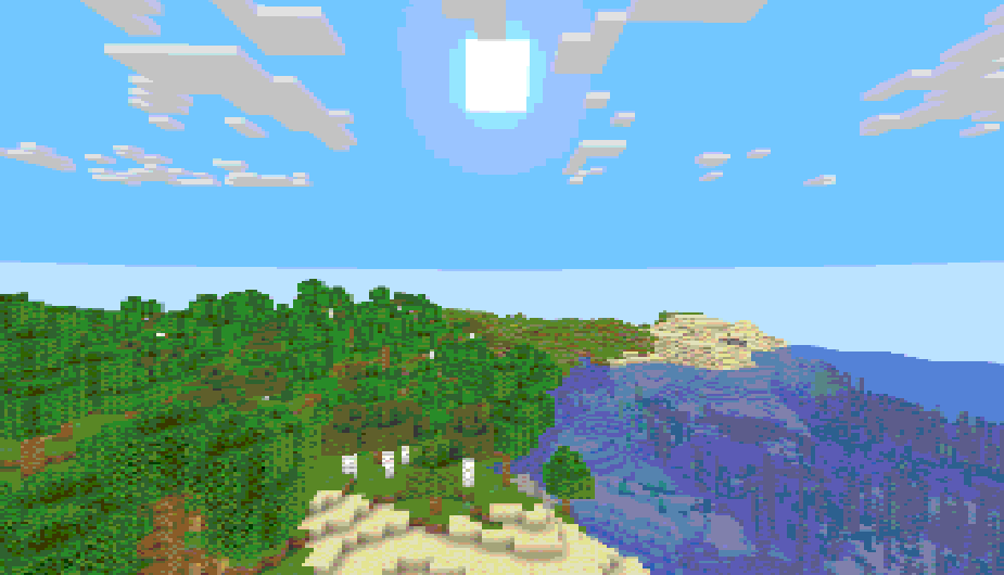 Pixel sun