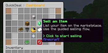 QuickDeal - Players Dashboard