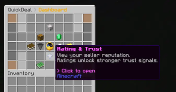 QuickDeal - Players Dashboard