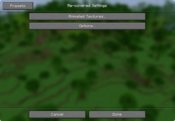 Settings