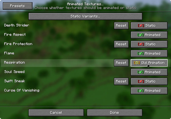 Manage animations