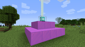 Use ore block to enhance beacon