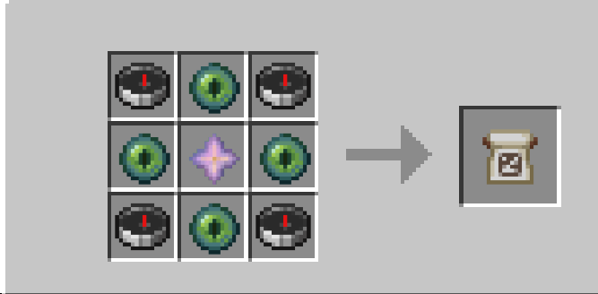 Crafting recipe