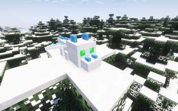 Hatchling in a Snowy Taiga Biome