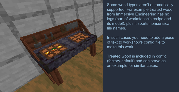 mod-added wood (config needed)