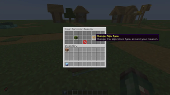 You can change Sign Type of your Beacon