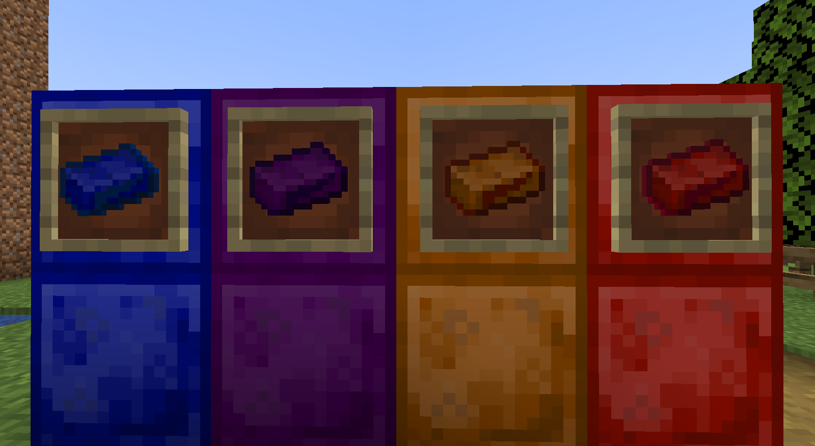 The ingots of the mod