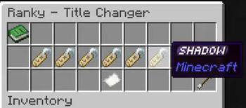 Player Ranks Example