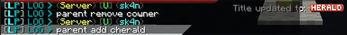 Cosmetic Titles on use, Title Update ingame Text
