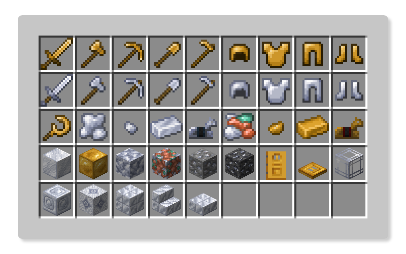 All Items In 2.1.0