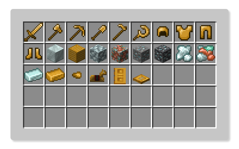 All Items in 1.0.0