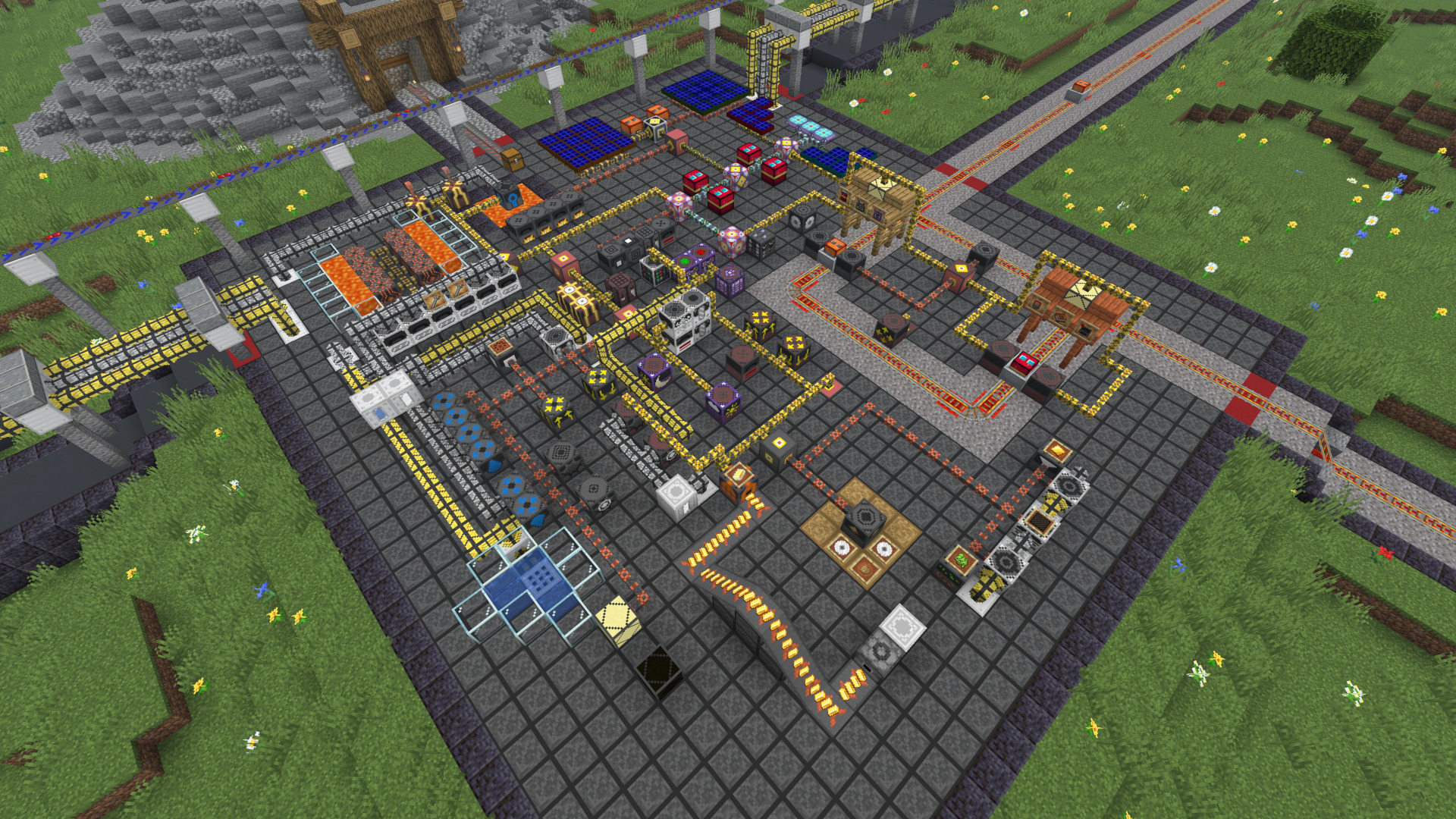 All the blocks and items of this mod