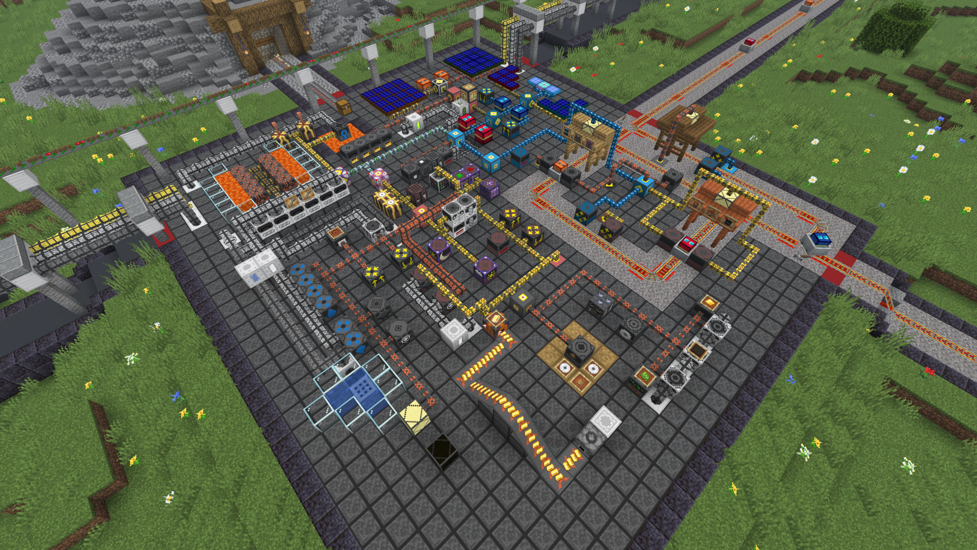 All the blocks and items of this mod