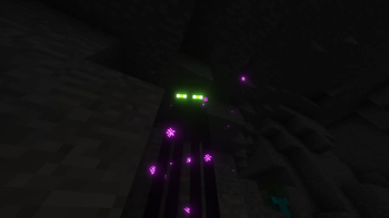 Green eyed Endermen