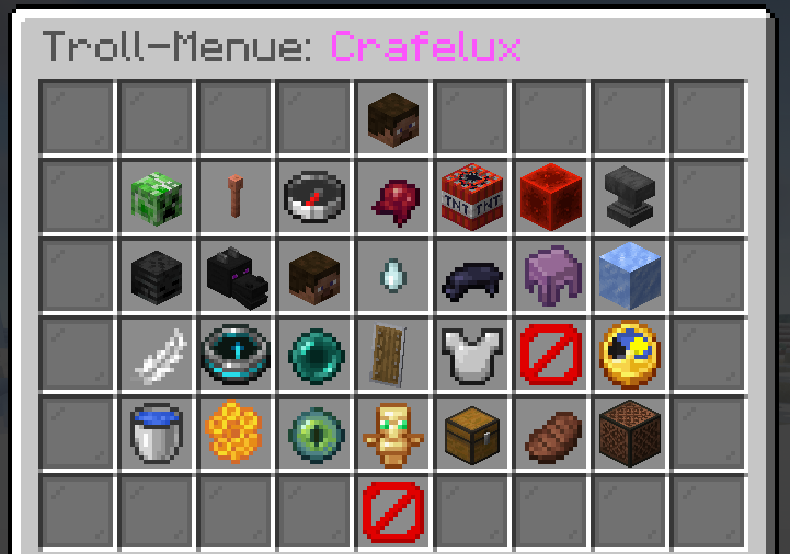 Troll Menu