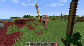 Pigman with Gold Sword