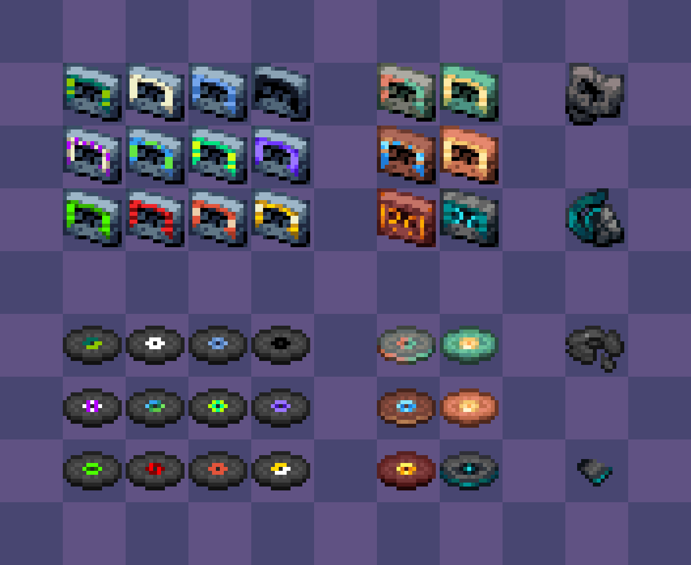 Cassette Tape textures compared to Vanilla Music Disc textures