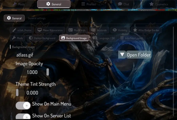 AtlasClient — screenshot 2